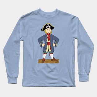 Cute Pirate Lad Long Sleeve T-Shirt